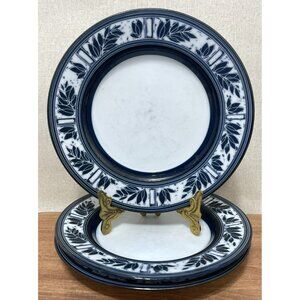 Set Of 3 Dansk Ceylon 7 Inch Dessert Plates Heavy Use Discounted Price